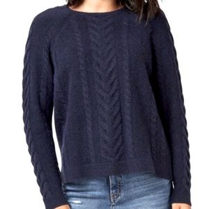 OLIVE+OAK Casual Cable Knit Sweater NWT